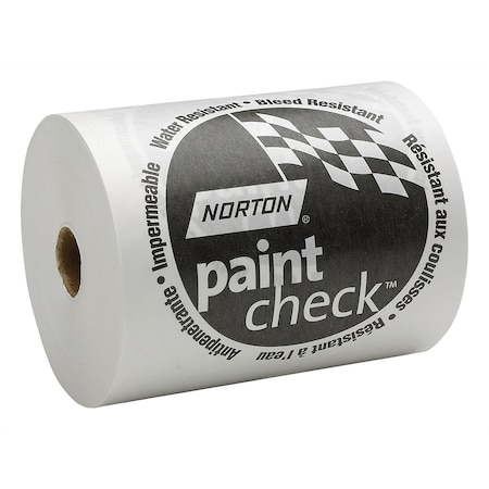 Norton Abrasives 18" x 750' - White Polycoated Masking Paper 404